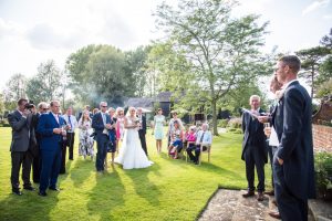 garden barn wedding